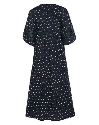 Bolette Kjole - Black Dots